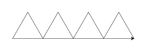 drawing w turtle - triangle - example