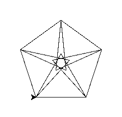 drawing w turtle - triangle - example